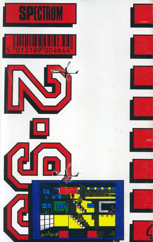 Back Cover for Skool Daze (ZX Spectrum) (Budget re-release (2.99 Classics))