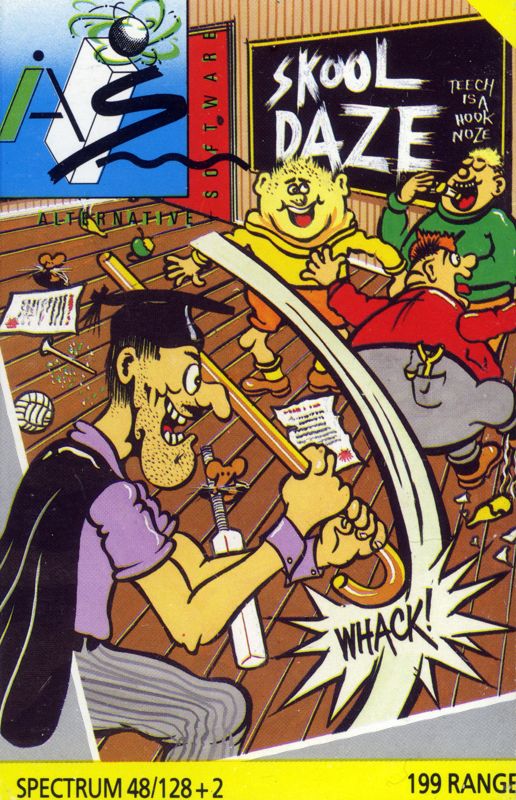 Front Cover for Skool Daze (ZX Spectrum) (Budget re-release (Alternative Software Ltd: 199 Range))