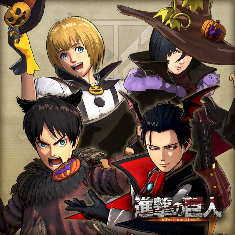 Front Cover for Attack on Titan: Costume Set - Halloween (PS Vita and PlayStation 3 and PlayStation 4) (download release)