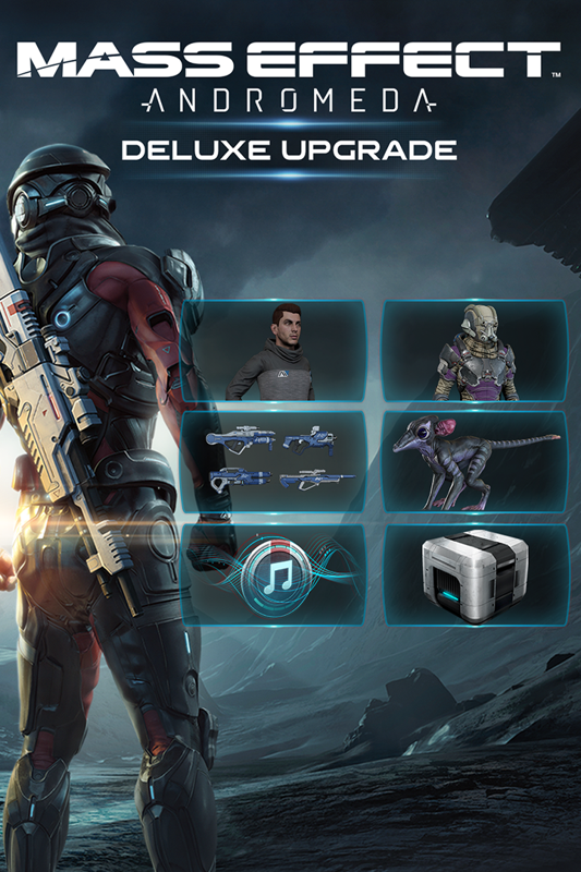 Front Cover for Mass Effect: Andromeda - Deluxe Upgrade (Xbox One) (download release): 2nd version