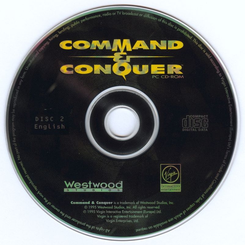 Media for Command & Conquer + The Covert Operations (DOS): C&C Disc 2 (Nod)