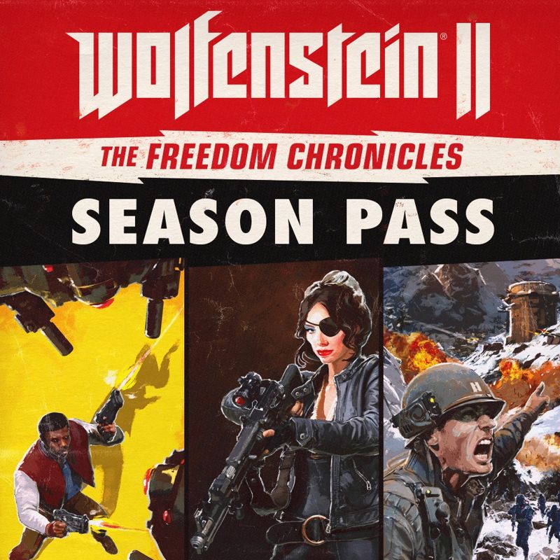 Front Cover for Wolfenstein II: The Freedom Chronicles - Season Pass (PlayStation 4) (download release)