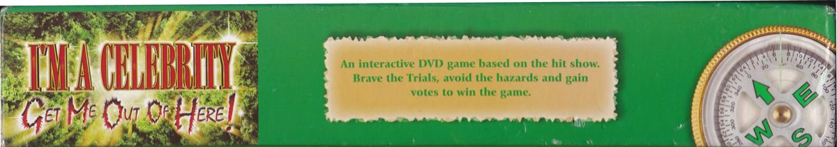 Spine/Sides for I'm a Celebrity Get Me Out of Here! (DVD Player): Lid: Left