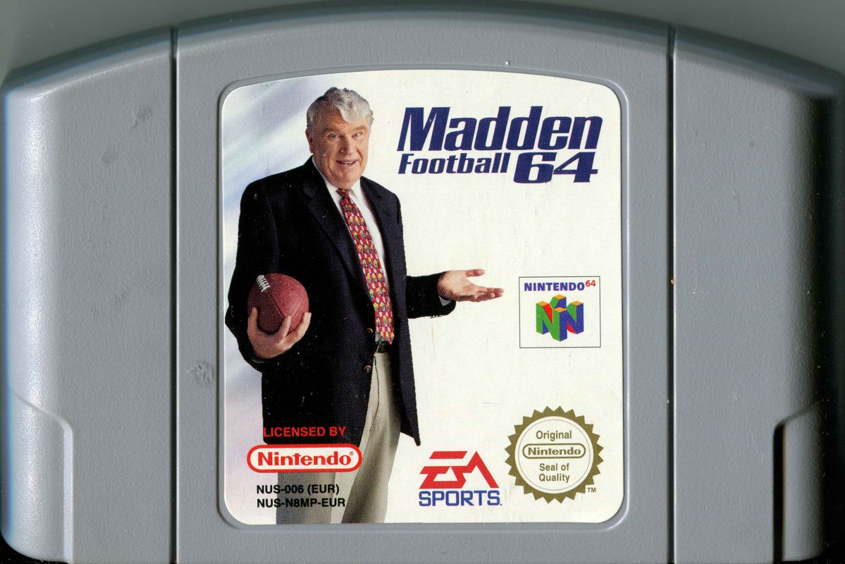 Media for Madden Football 64 (Nintendo 64): Front