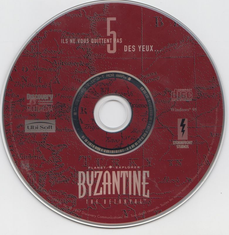 Media for Byzantine: The Betrayal / Secrets of the Luxor (Windows) ("Collection Classique 2 en 1 - Aventure" release (Ubi Soft 1998)): Byzantine Disc 5
