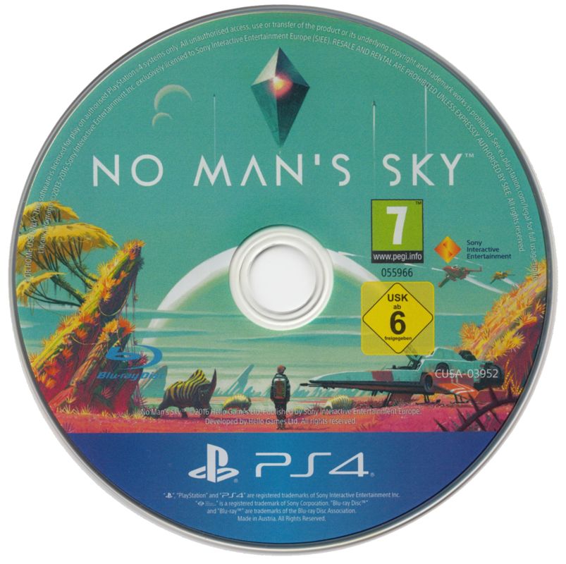 Media for No Man's Sky (PlayStation 4)