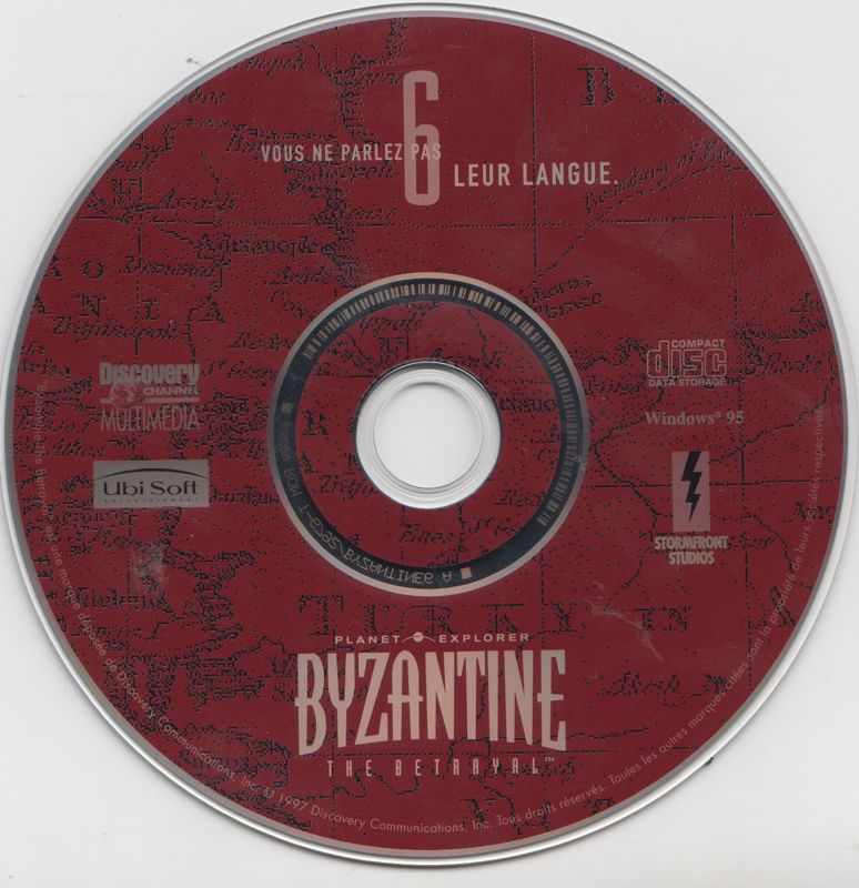 Media for Byzantine: The Betrayal / Secrets of the Luxor (Windows) ("Collection Classique 2 en 1 - Aventure" release (Ubi Soft 1998)): Byzantine Disc 6