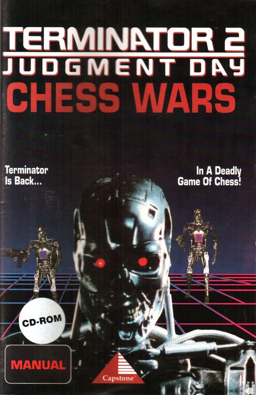 Manual for Terminator 2: Judgment Day - Chess Wars (DOS) (CD-ROM edition): Front