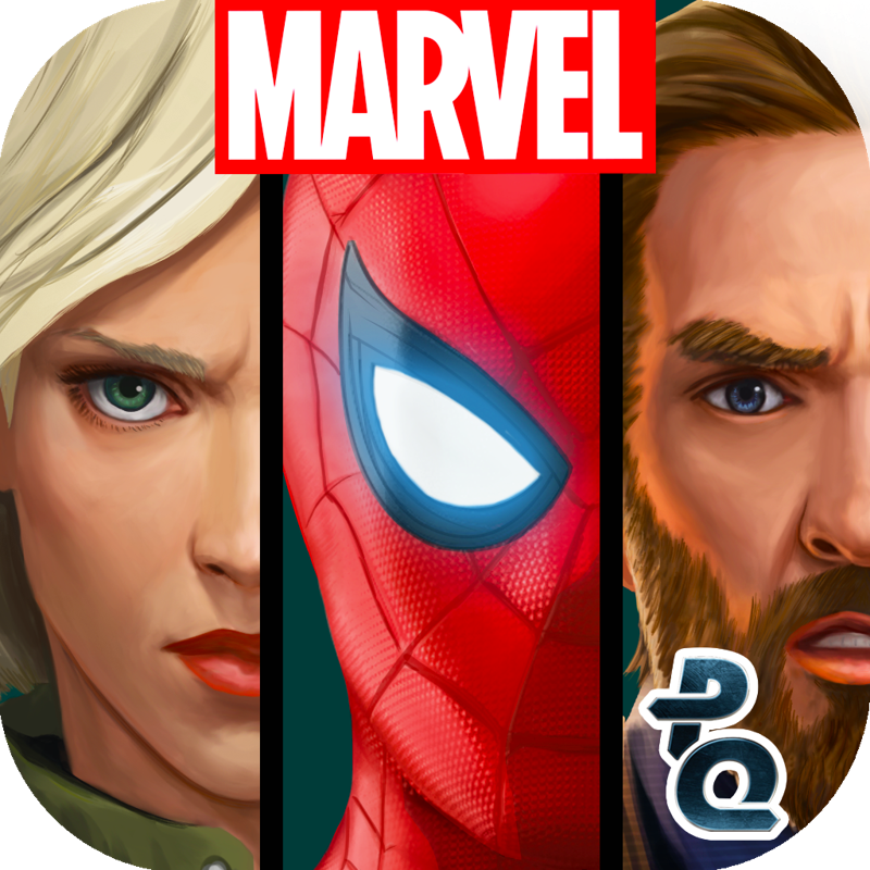 Front Cover for Marvel Puzzle Quest (iPad and iPhone): R151 release (Avengers: Infinity War)