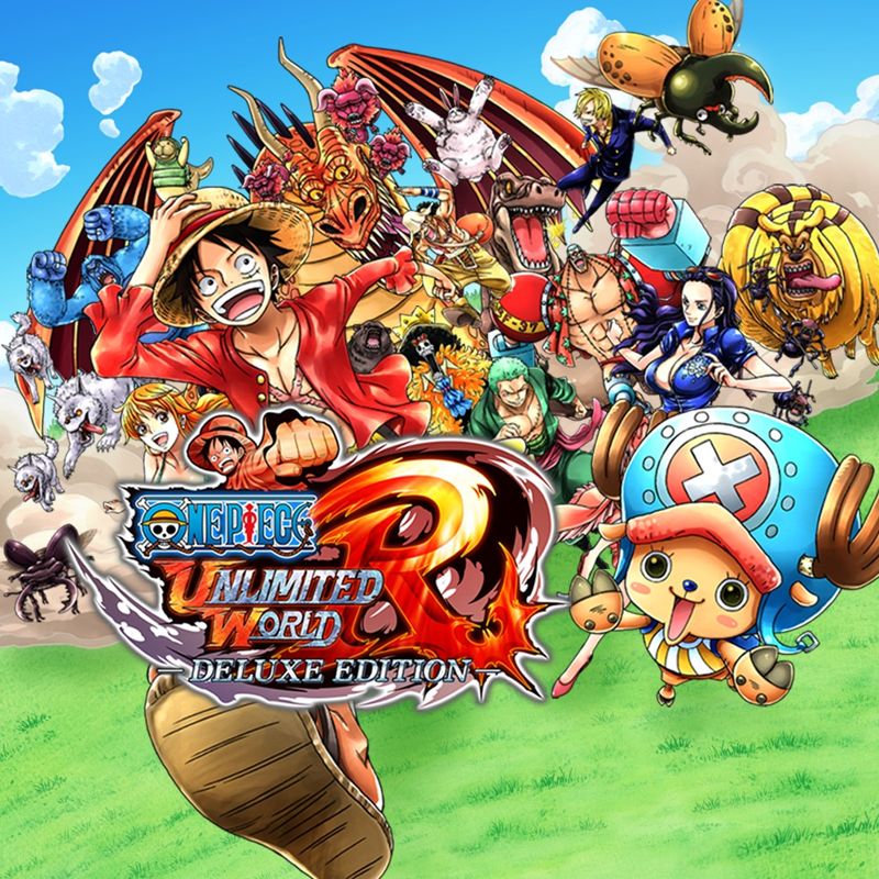 Front Cover for One Piece: Unlimited World R - Deluxe Edition (PlayStation 4) (download release)