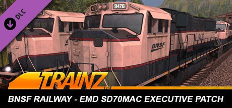 Front Cover for Trainz: BNSF Railway - EMD SD70MAC Executive Patch (Macintosh and Windows) (Steam release)