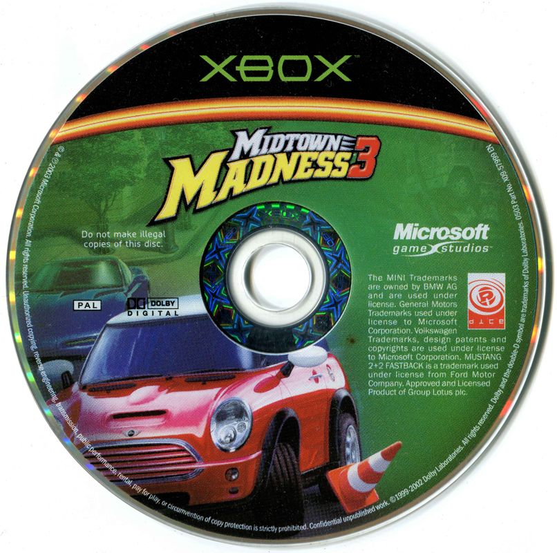 Media for Midtown Madness 3 (Xbox)
