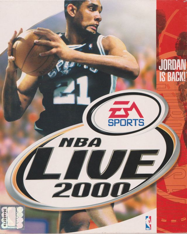 Front Cover for NBA Live 2000 (Windows)