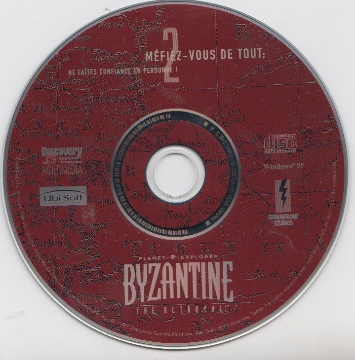 Media for Byzantine: The Betrayal / Secrets of the Luxor (Windows) ("Collection Classique 2 en 1 - Aventure" release (Ubi Soft 1998)): Byzantine Disc 2