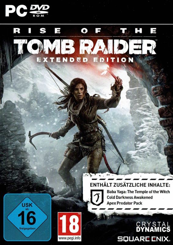 Front Cover for Rise of the Tomb Raider: Extended Edition (Windows)