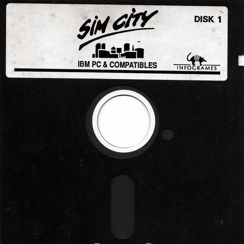 Media for SimCity (DOS): Disk 1