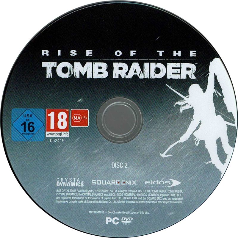Media for Rise of the Tomb Raider: Extended Edition (Windows): Disc 2