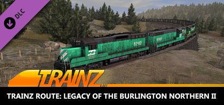 Front Cover for Trainz: Trainz Route Legacy of the Burlington Northern II (Macintosh and Windows) (Steam release)