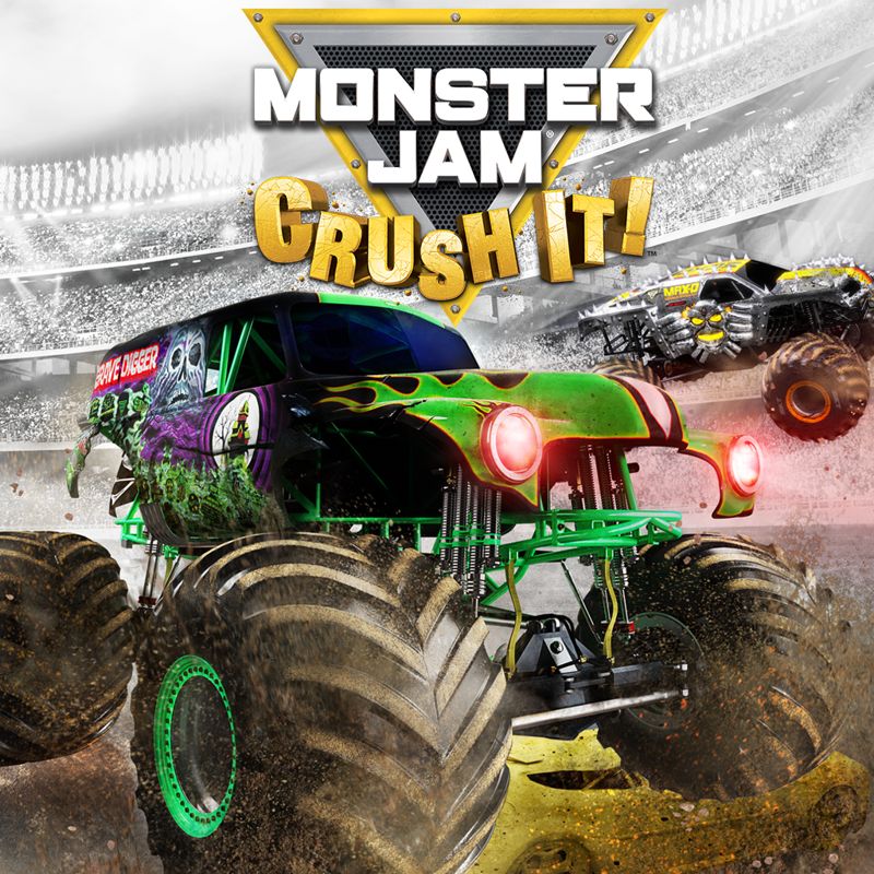 Front Cover for Monster Jam: Crush It! (PlayStation 4) (download release)