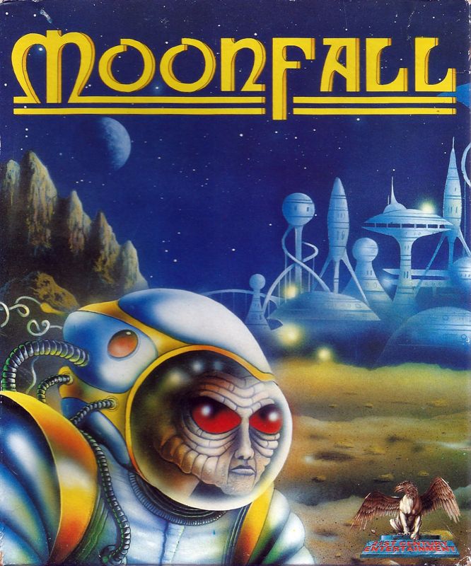 Front Cover for Moonfall (Commodore 64): Box Front