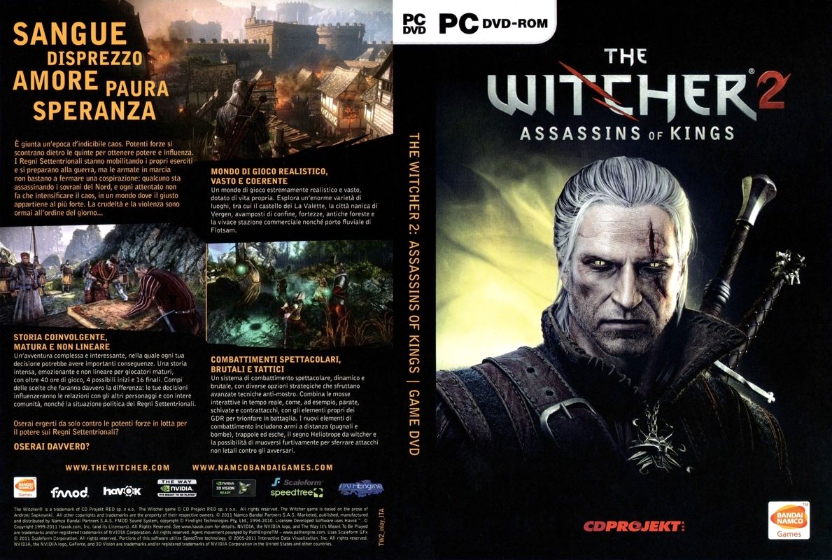 Other for The Witcher 2: Assassins of Kings (Windows): Keep Case - Full