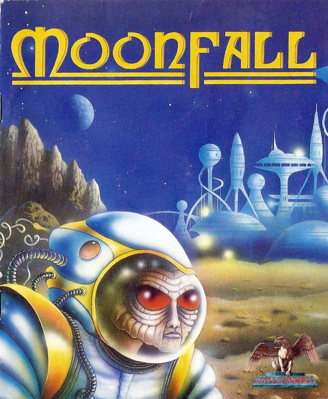 Manual for Moonfall (Commodore 64): Manual Front