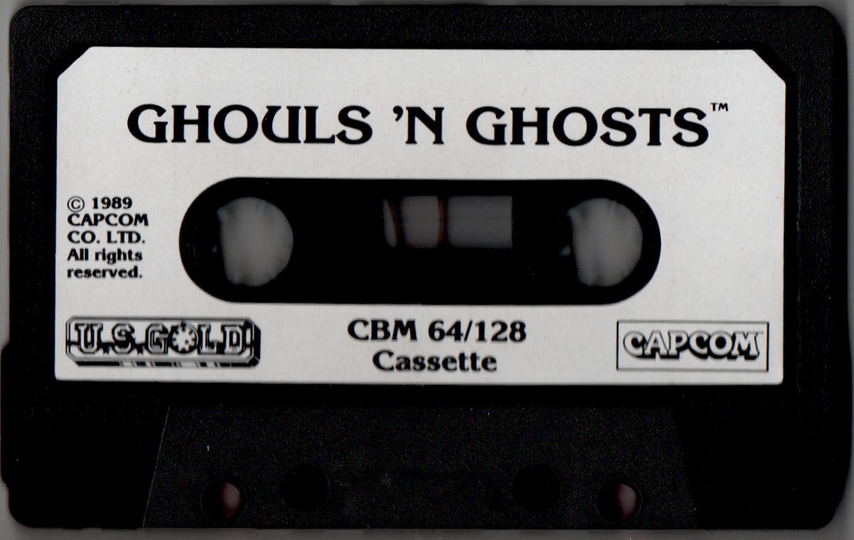 Media for Ghouls 'N Ghosts (Commodore 64)