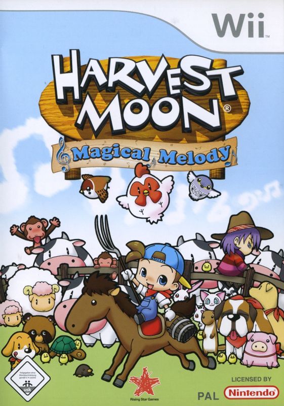 Front Cover for Harvest Moon: Magical Melody (Wii)