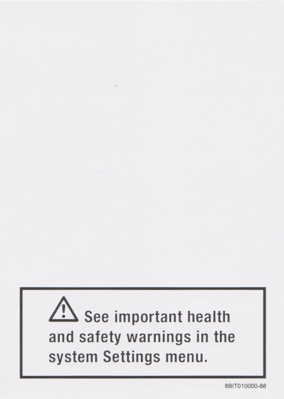Extras for What Remains of Edith Finch (PlayStation 4): Health and Safety Leaflet