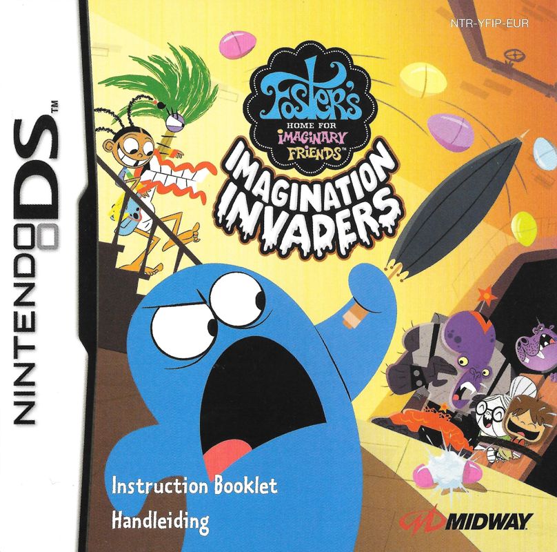 Manual for Foster's Home for Imaginary Friends: Imagination Invaders (Nintendo DS): Front