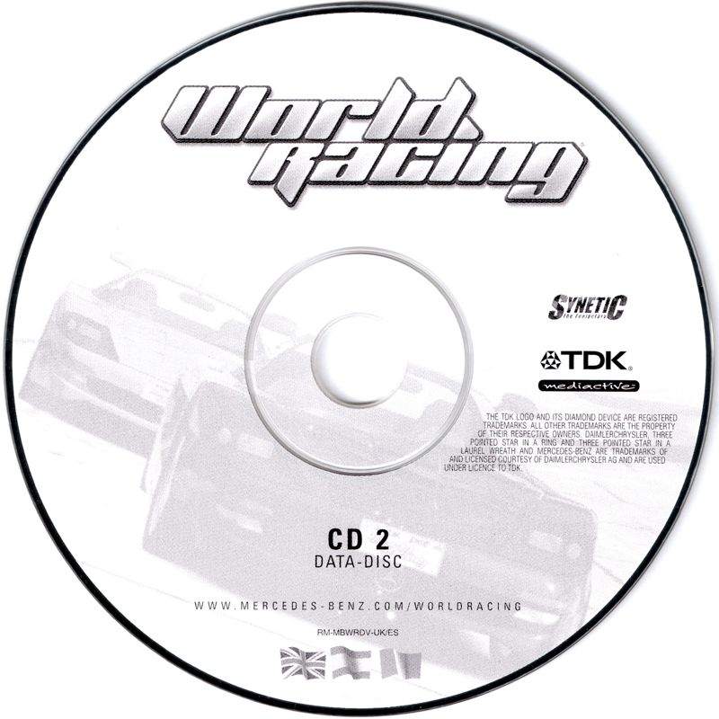 Media for World Racing (Windows): Disc 2