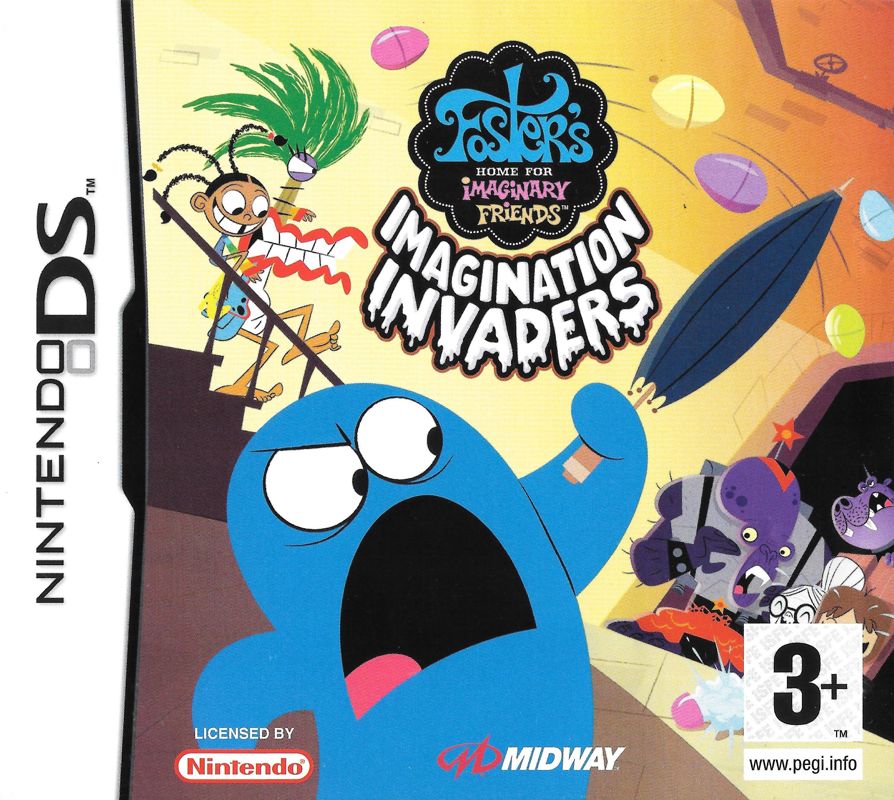 Front Cover for Foster's Home for Imaginary Friends: Imagination Invaders (Nintendo DS)