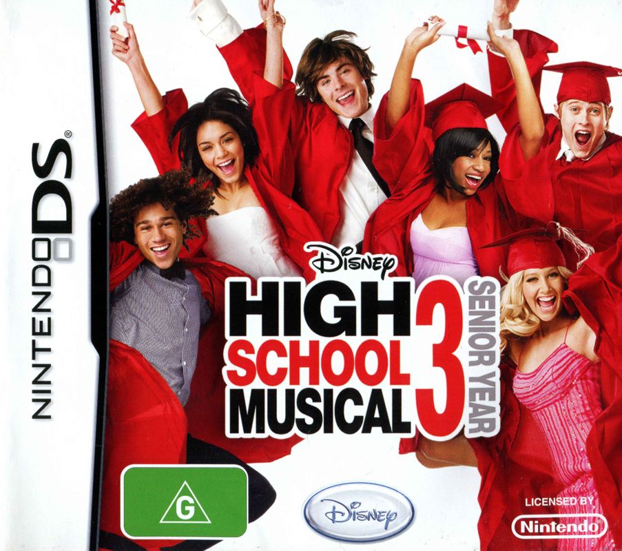 Front Cover for High School Musical 3: Senior Year (Nintendo DS)