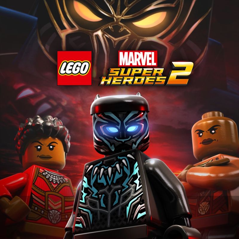 Front Cover for LEGO Marvel Super Heroes 2: Black Panther (PlayStation 4) (download release)