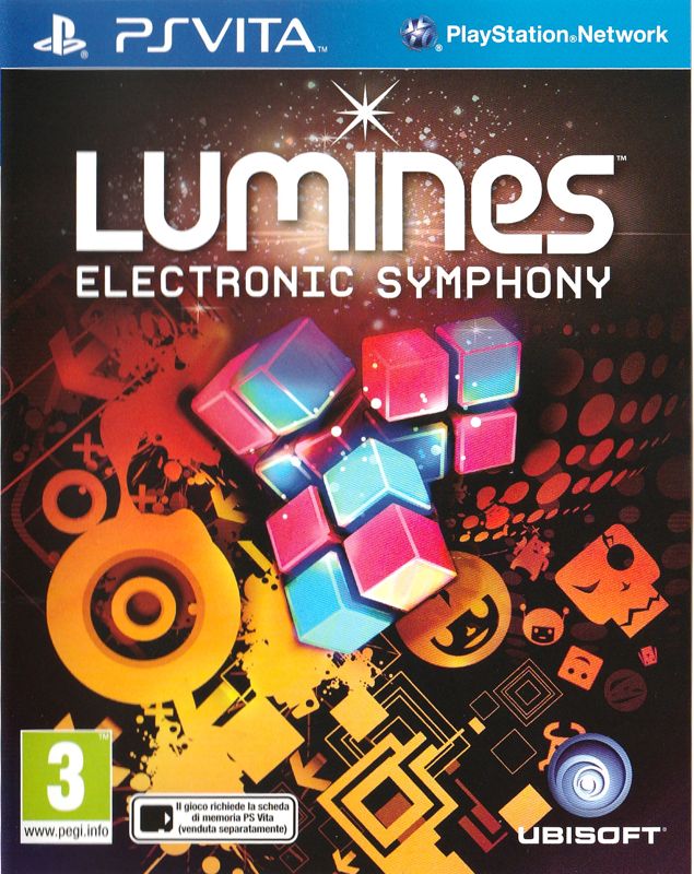 Front Cover for Lumines: Electronic Symphony (PS Vita)