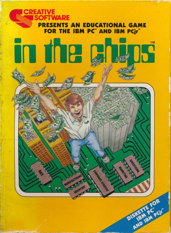 Front Cover for In the Chips (PC Booter)