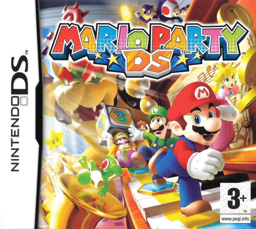 Front Cover for Mario Party DS (Nintendo DS)