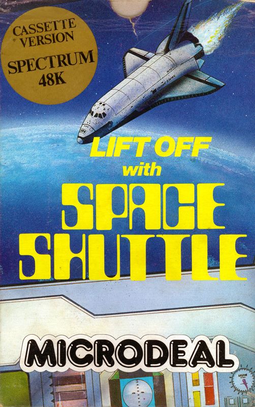 Front Cover for Shuttle Simulator (ZX Spectrum)