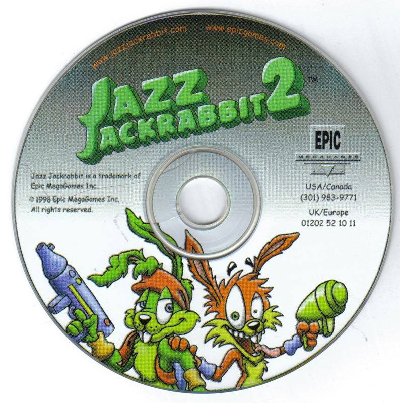 Jazz Jackrabbit Cover Or Packaging Material MobyGames