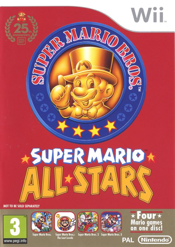 Other for Super Mario All-Stars: Limited Edition (Wii): Game Keep Case - Front