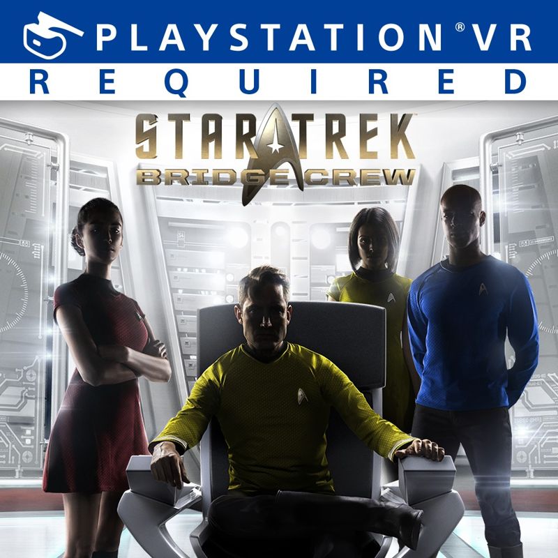 Front Cover for Star Trek: Bridge Crew (PlayStation 4) (download release)