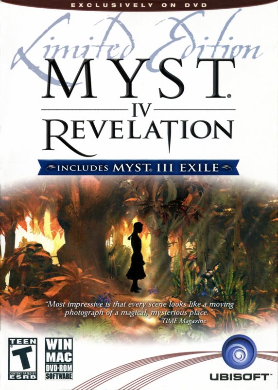 Front Cover for Myst IV: Revelation (Limited Edition) (Macintosh and Windows)