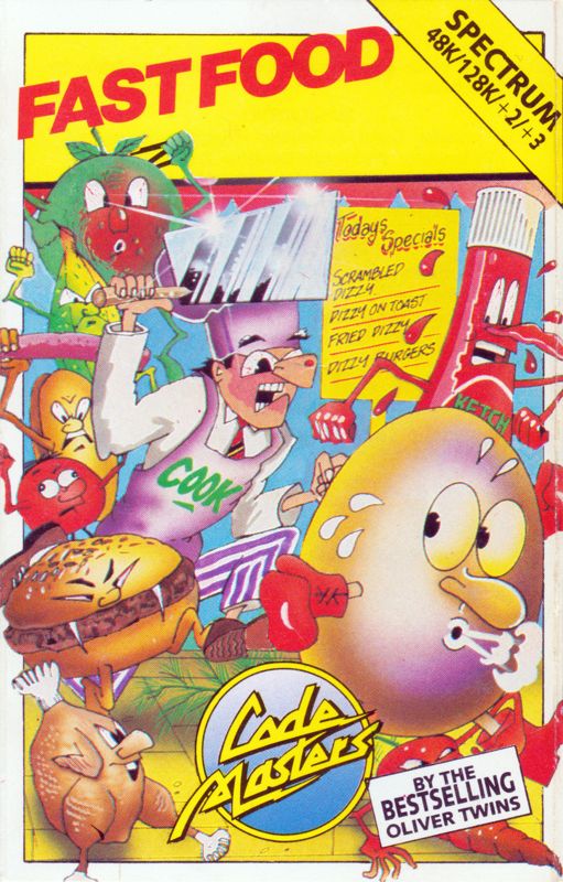 Front Cover for Fast Food (ZX Spectrum)