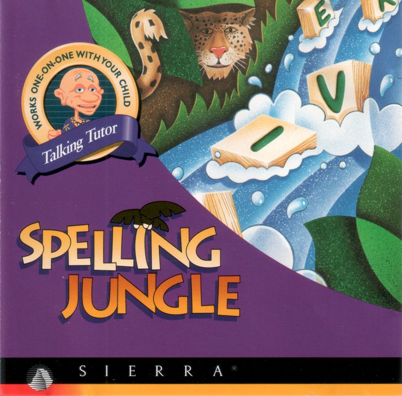 Front Cover for Spelling Jungle (Macintosh)