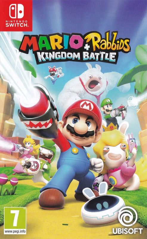 Front Cover for Mario + Rabbids: Kingdom Battle (Nintendo Switch)