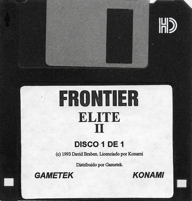 Media for Frontier: Elite II (DOS)