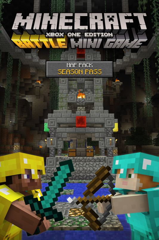 Front Cover for Minecraft: Xbox One Edition - Battle Map Pack Season Pass (Xbox One) (download release)