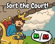Front Cover for Sort the Court! (Browser and Linux and Macintosh and Windows) (itch.io release)