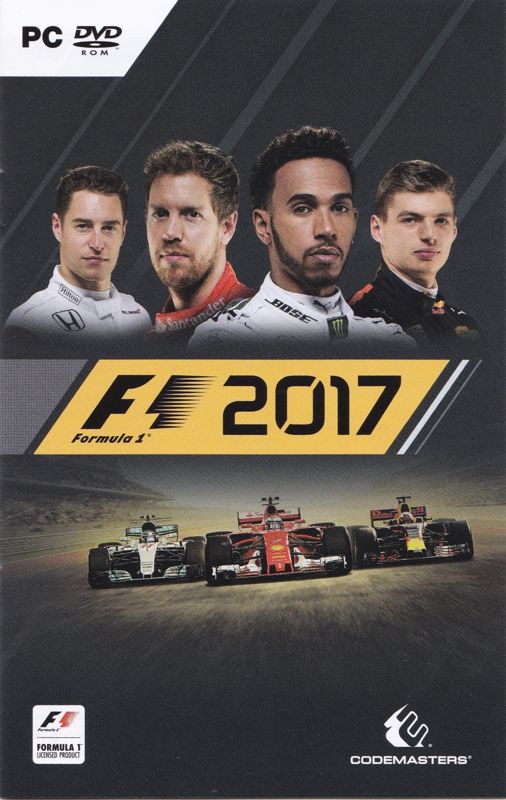 Manual for F1 2017: Special Edition (Windows): Front