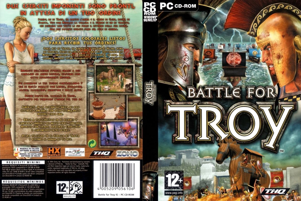 Full Cover for Battle for Troy (Windows)